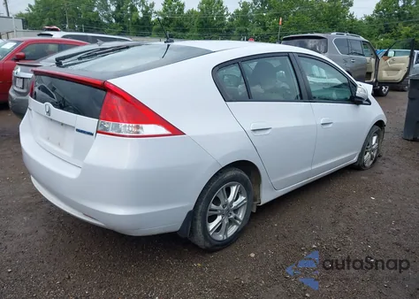 2010 Honda Insight Ex from USA, damaged, VIN JHMZE2H75AS007407